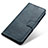 Custodia Portafoglio In Pelle Cover con Supporto M03L per Motorola Moto Edge 30 Pro 5G Blu