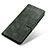 Custodia Portafoglio In Pelle Cover con Supporto M03L per Motorola Moto Edge Plus (2022) 5G Verde