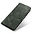 Custodia Portafoglio In Pelle Cover con Supporto M03L per Motorola Moto Edge X30 5G Verde