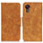 Custodia Portafoglio In Pelle Cover con Supporto M03L per Samsung Galaxy XCover 5 SM-G525F Khaki