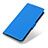 Custodia Portafoglio In Pelle Cover con Supporto M04L per Motorola Moto Edge 30 Pro 5G Blu