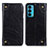 Custodia Portafoglio In Pelle Cover con Supporto M04L per Motorola Moto Edge Lite 5G Nero