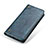 Custodia Portafoglio In Pelle Cover con Supporto M04L per Samsung Galaxy M32 5G Blu