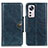 Custodia Portafoglio In Pelle Cover con Supporto M04L per Xiaomi Mi 12S 5G Blu