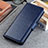 Custodia Portafoglio In Pelle Cover con Supporto M05L per Motorola Moto G Stylus (2022) 4G Blu