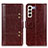 Custodia Portafoglio In Pelle Cover con Supporto M06L per Samsung Galaxy S21 FE 5G
