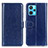 Custodia Portafoglio In Pelle Cover con Supporto M07L per Realme 9 Pro 5G Blu