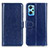 Custodia Portafoglio In Pelle Cover con Supporto M07L per Realme GT2 5G Blu