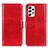 Custodia Portafoglio In Pelle Cover con Supporto M07L per Samsung Galaxy A53 5G Rosso