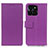 Custodia Portafoglio In Pelle Cover con Supporto M08L per Huawei Honor X8b Viola