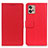 Custodia Portafoglio In Pelle Cover con Supporto M08L per Motorola Moto G32 Rosso