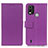 Custodia Portafoglio In Pelle Cover con Supporto M08L per Nokia C21 Plus Viola
