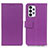 Custodia Portafoglio In Pelle Cover con Supporto M08L per Samsung Galaxy A33 5G Viola