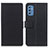 Custodia Portafoglio In Pelle Cover con Supporto M08L per Samsung Galaxy M52 5G Nero
