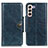 Custodia Portafoglio In Pelle Cover con Supporto M12L per Samsung Galaxy S21 5G