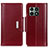 Custodia Portafoglio In Pelle Cover con Supporto M13L per OnePlus 10 Pro 5G Rosso