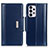 Custodia Portafoglio In Pelle Cover con Supporto M13L per Samsung Galaxy A33 5G Blu