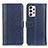 Custodia Portafoglio In Pelle Cover con Supporto M14L per Samsung Galaxy A53 5G Blu
