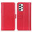 Custodia Portafoglio In Pelle Cover con Supporto M14L per Samsung Galaxy A53 5G Rosso
