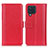 Custodia Portafoglio In Pelle Cover con Supporto M14L per Samsung Galaxy M32 4G Rosso