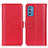 Custodia Portafoglio In Pelle Cover con Supporto M14L per Samsung Galaxy M52 5G Rosso