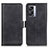 Custodia Portafoglio In Pelle Cover con Supporto M15L per Oppo A77 5G Nero