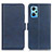 Custodia Portafoglio In Pelle Cover con Supporto M15L per Realme GT2 5G Blu