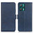 Custodia Portafoglio In Pelle Cover con Supporto M15L per Realme Narzo 50 Pro 5G Blu
