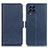 Custodia Portafoglio In Pelle Cover con Supporto M15L per Samsung Galaxy M53 5G Blu