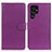 Custodia Portafoglio In Pelle Cover con Supporto M18L per Samsung Galaxy S21 Ultra 5G Viola