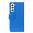 Custodia Portafoglio In Pelle Cover con Supporto M21L per Samsung Galaxy S22 5G