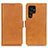 Custodia Portafoglio In Pelle Cover con Supporto M29L per Samsung Galaxy S21 Ultra 5G Giallo