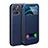 Custodia Portafoglio In Pelle Cover con Supporto N01 per Apple iPhone 12 Pro Blu