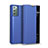 Custodia Portafoglio In Pelle Cover con Supporto N01 per Samsung Galaxy Note 20 5G Blu