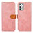 Custodia Portafoglio In Pelle Cover con Supporto N01P per Motorola Moto G Stylus (2021) Rosa