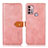 Custodia Portafoglio In Pelle Cover con Supporto N01P per Motorola Moto G20 Rosa