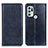 Custodia Portafoglio In Pelle Cover con Supporto N01P per Motorola Moto G60s Blu