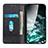 Custodia Portafoglio In Pelle Cover con Supporto N01P per Samsung Galaxy M13 4G