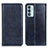 Custodia Portafoglio In Pelle Cover con Supporto N01P per Samsung Galaxy M13 4G Blu