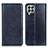 Custodia Portafoglio In Pelle Cover con Supporto N01P per Samsung Galaxy M33 5G Blu