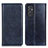 Custodia Portafoglio In Pelle Cover con Supporto N01P per Samsung Galaxy Quantum2 5G Blu