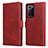 Custodia Portafoglio In Pelle Cover con Supporto N02 per Samsung Galaxy Note 20 Ultra 5G Rosso
