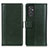 Custodia Portafoglio In Pelle Cover con Supporto N02P per Samsung Galaxy Quantum2 5G Verde