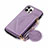 Custodia Portafoglio In Pelle Cover con Supporto N03 per Apple iPhone 12 Pro