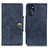 Custodia Portafoglio In Pelle Cover con Supporto N03P per Motorola Moto G 5G (2022) Blu