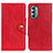 Custodia Portafoglio In Pelle Cover con Supporto N03P per Motorola Moto G Stylus (2022) 4G Rosso