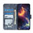 Custodia Portafoglio In Pelle Cover con Supporto N03P per Oppo A74 4G