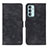 Custodia Portafoglio In Pelle Cover con Supporto N03P per Samsung Galaxy M13 4G Nero