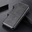 Custodia Portafoglio In Pelle Cover con Supporto N04 per Huawei P40 Pro Nero