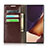 Custodia Portafoglio In Pelle Cover con Supporto N04 per Samsung Galaxy Note 20 Ultra 5G